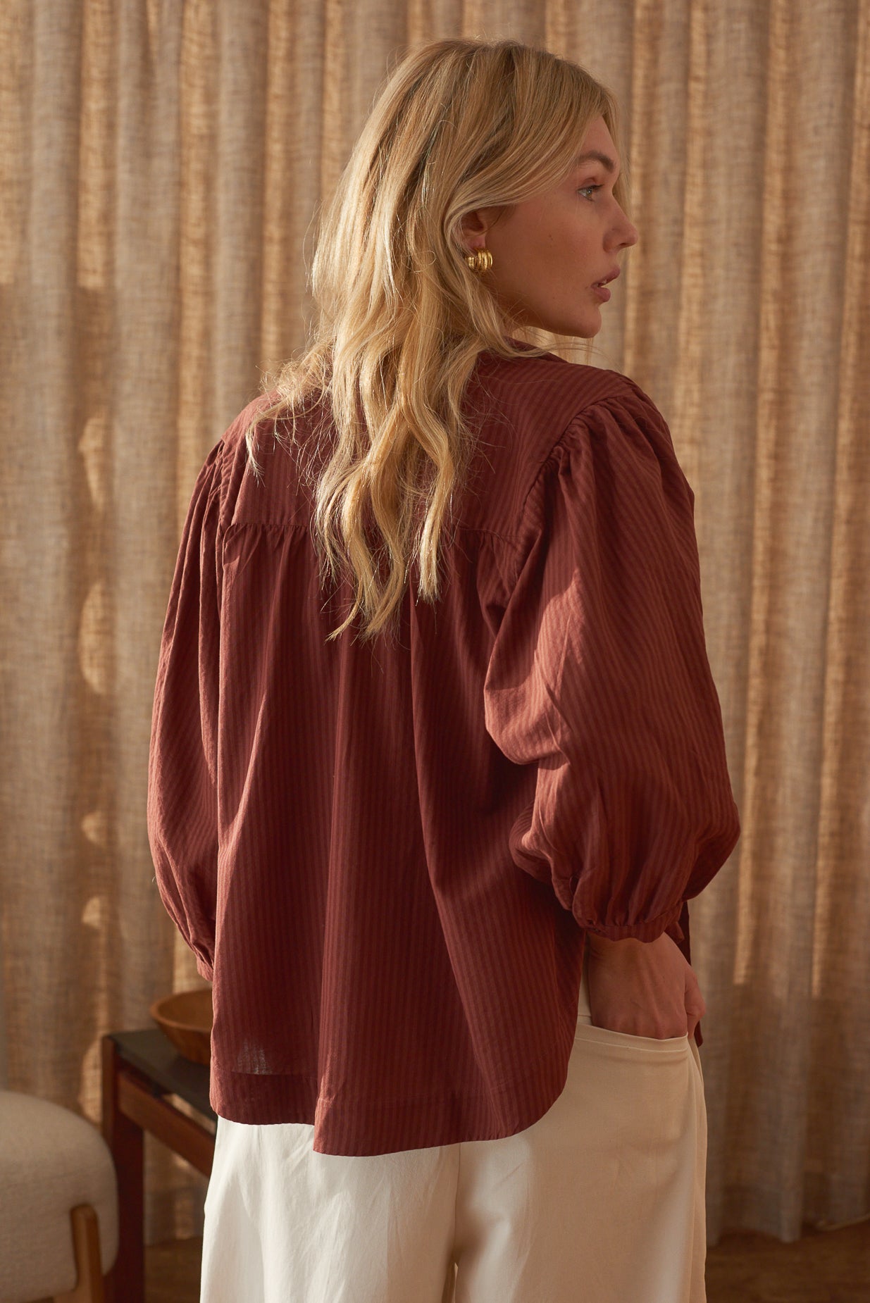 Chemise Clera Brun - Marlot Paris