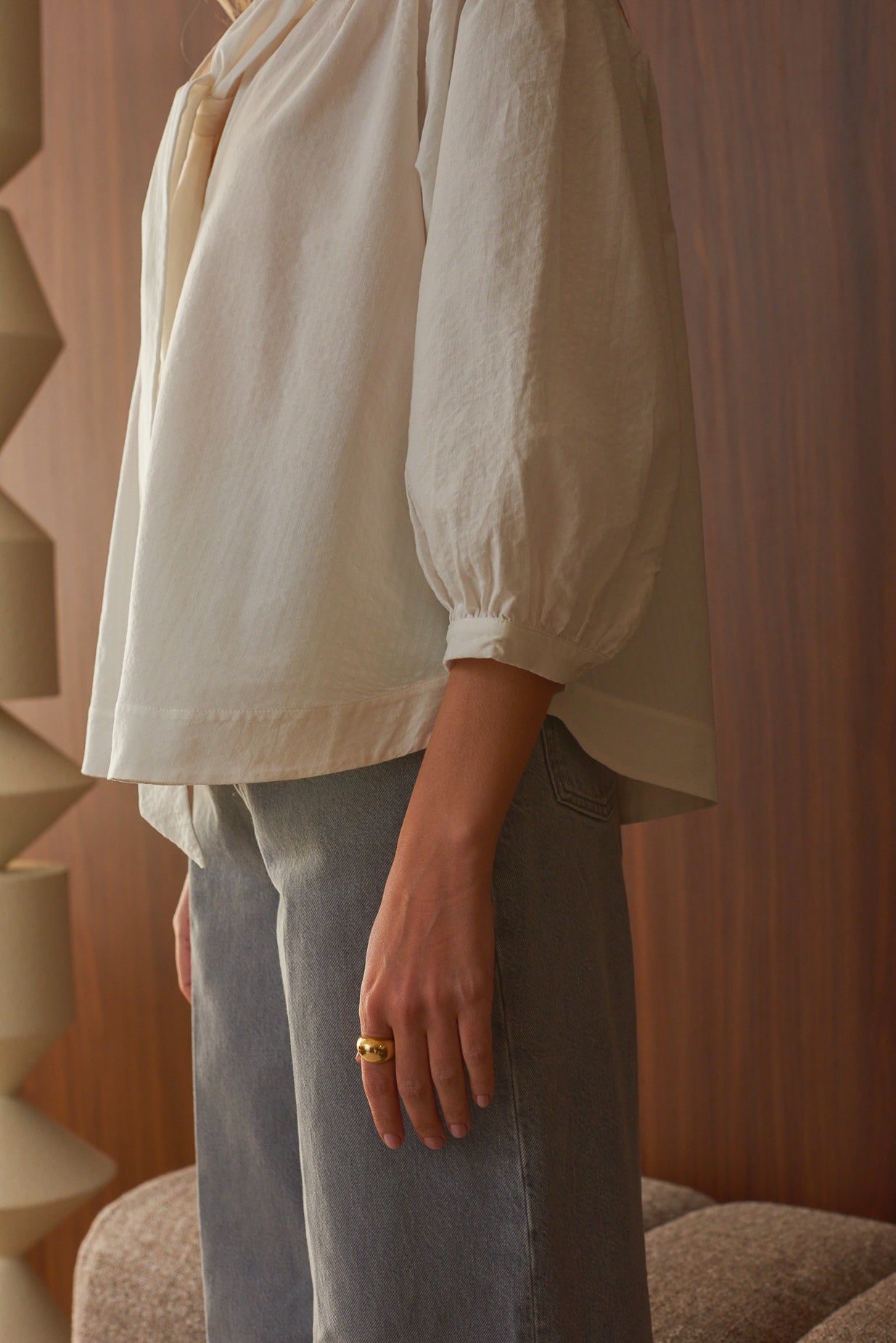 Chemise Clera Off White - Marlot Paris