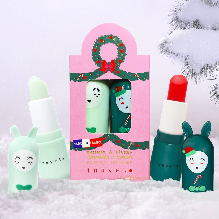 Coffret Noël Duo Baumes Star Sequin - Inuwet