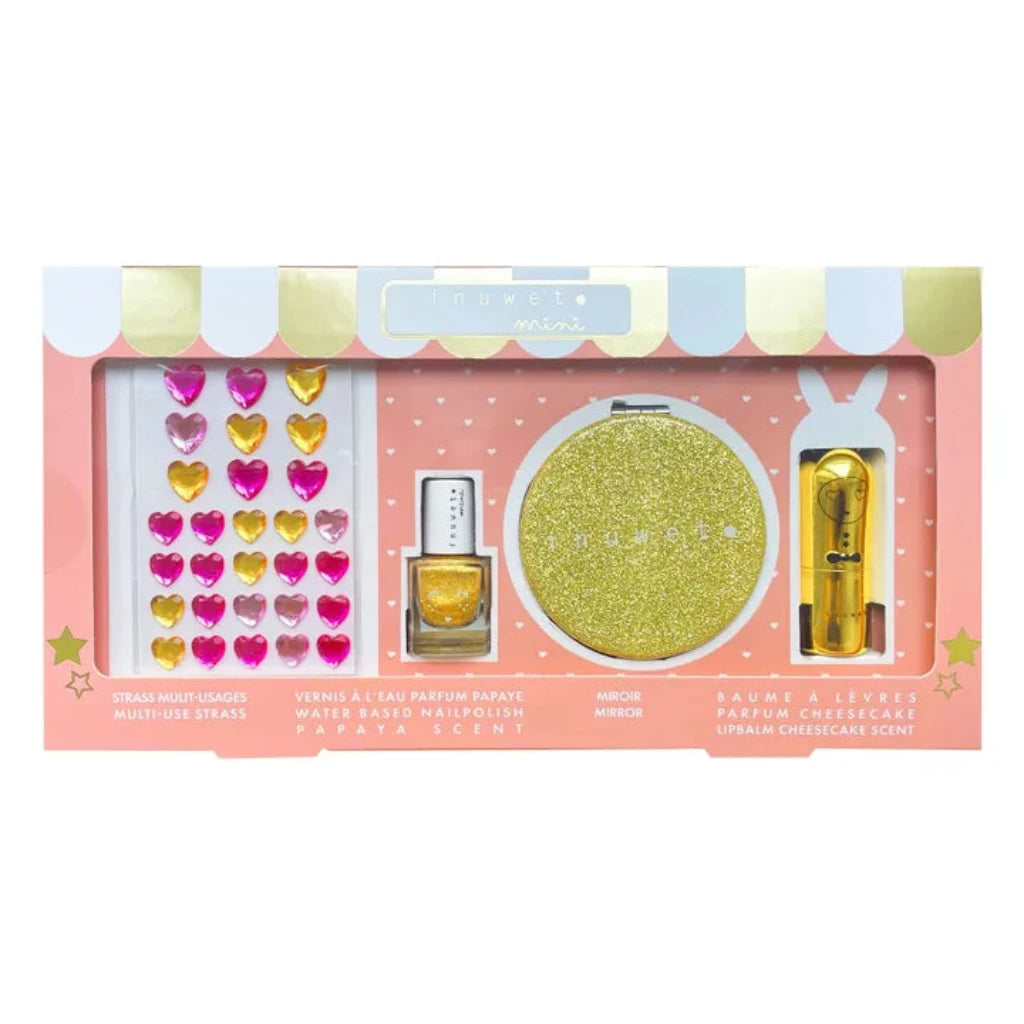 Coffret Glitter Girl Doré - Inuwet