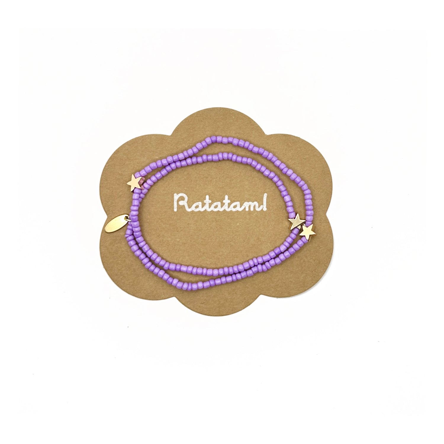 Collier Étoiles Violet - Ratatam