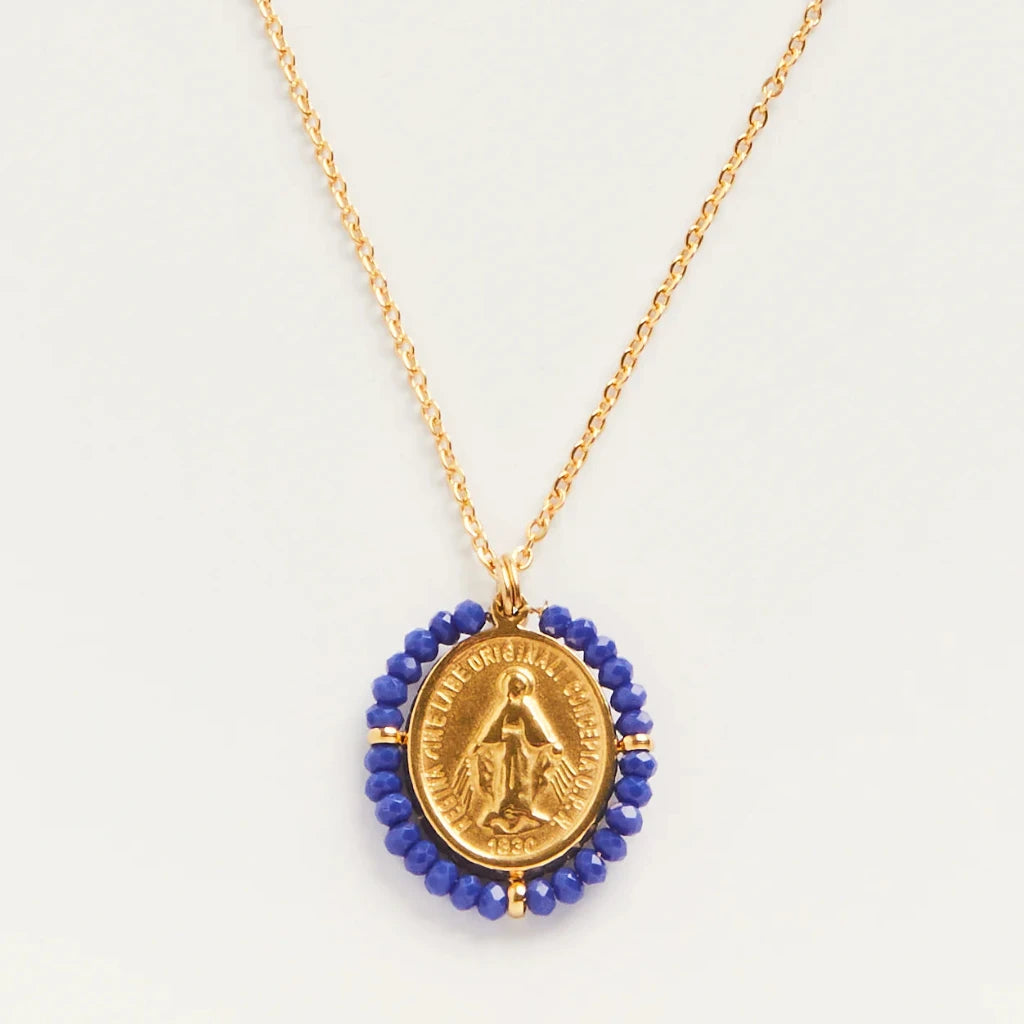 Photo de collier santa maria cobalt blue palas 1 par Les Biscottes