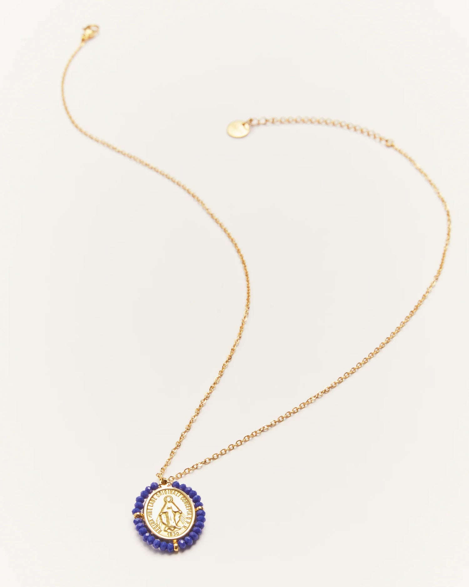 Photo de collier santa maria cobalt blue palas 3 par Les Biscottes