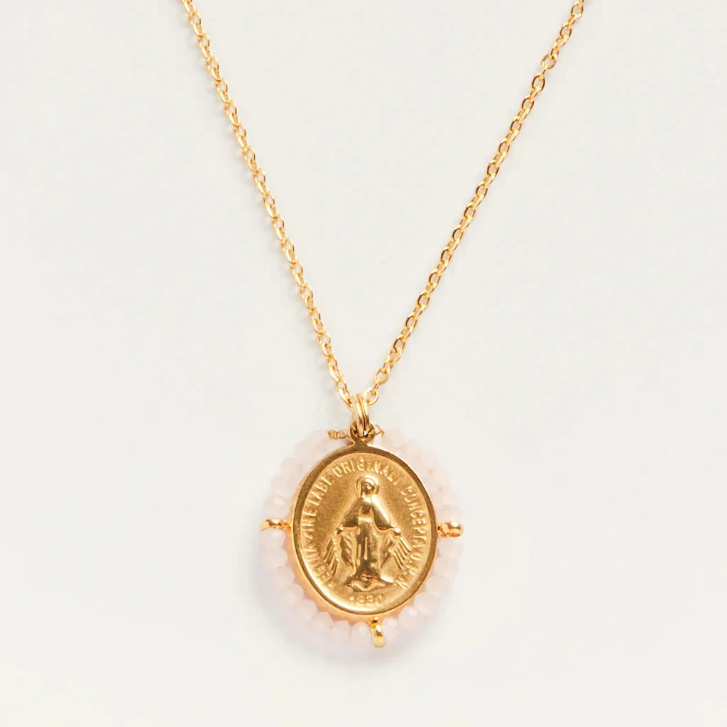 Collier Santa Maria Rose Poudré - Palas