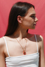 Photo de collier vanille fraise palas 2 par Les Biscottes