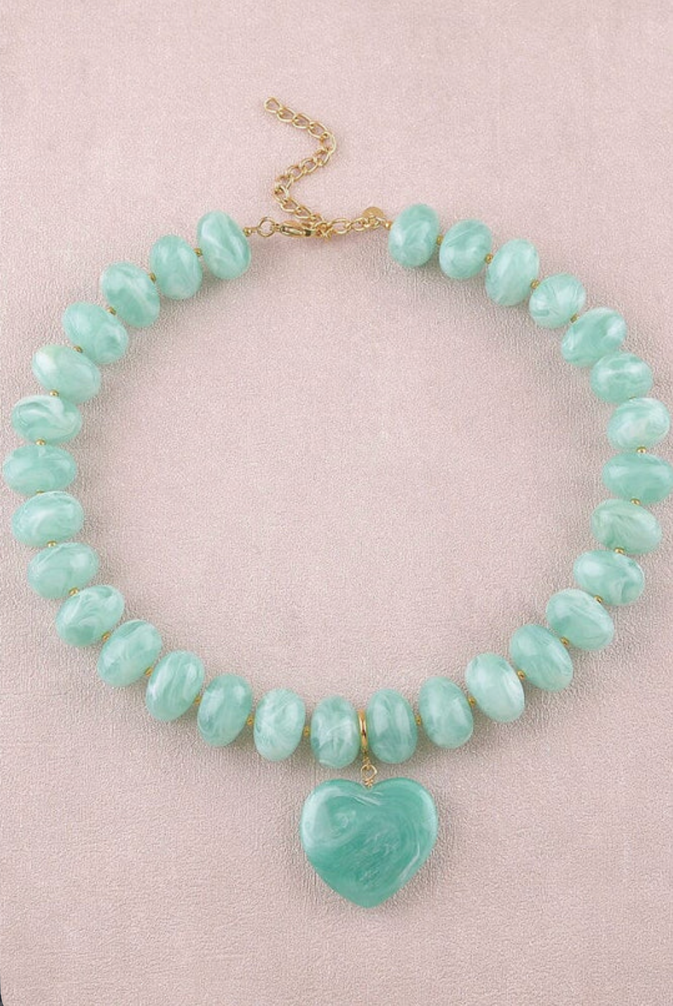 Collier Ziana Vert d'Eau - Bohm