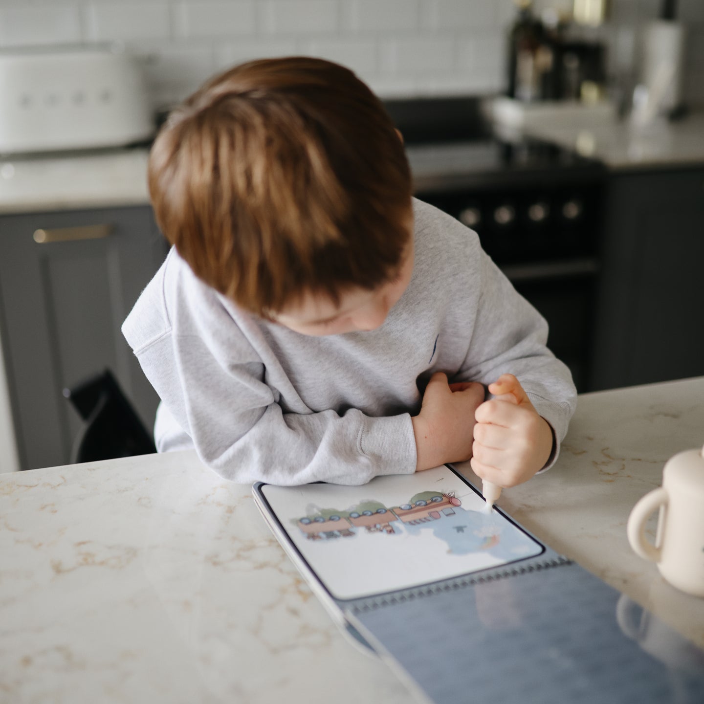 Coloriage à l'Eau Véhicules - Mushie