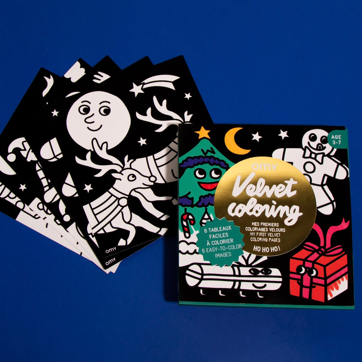Coloriage Velours Ho Ho Ho - Omy