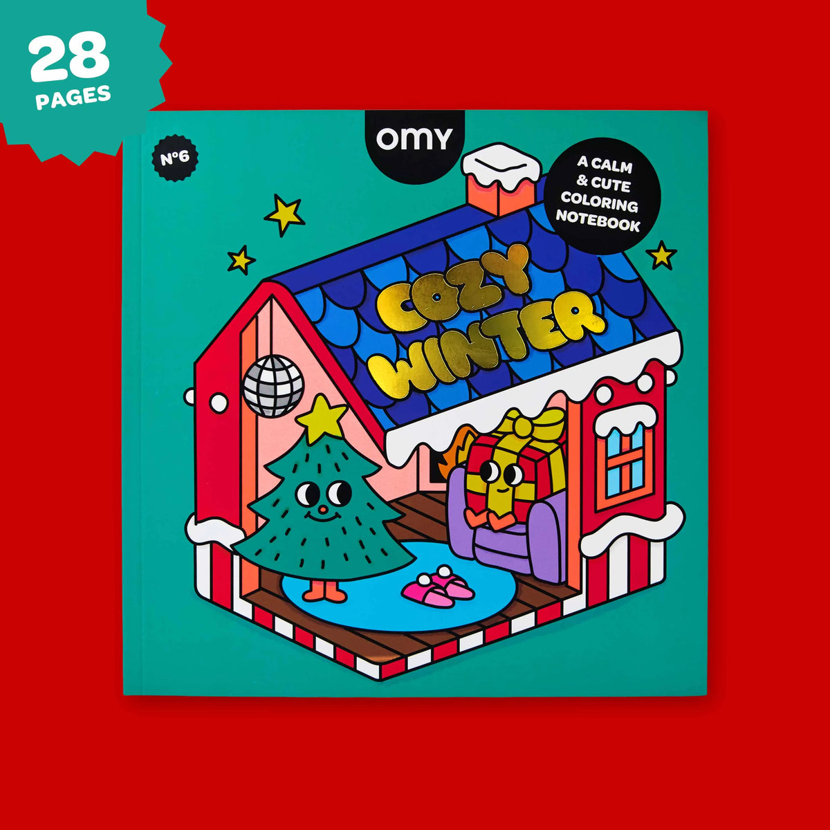 Cahier de Coloriage Christmas - Omy