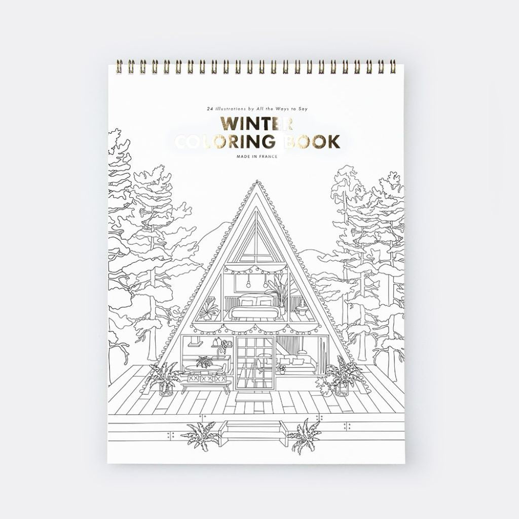 Livre magique de coloriages à l'eau - Noël par Konges Sløjd