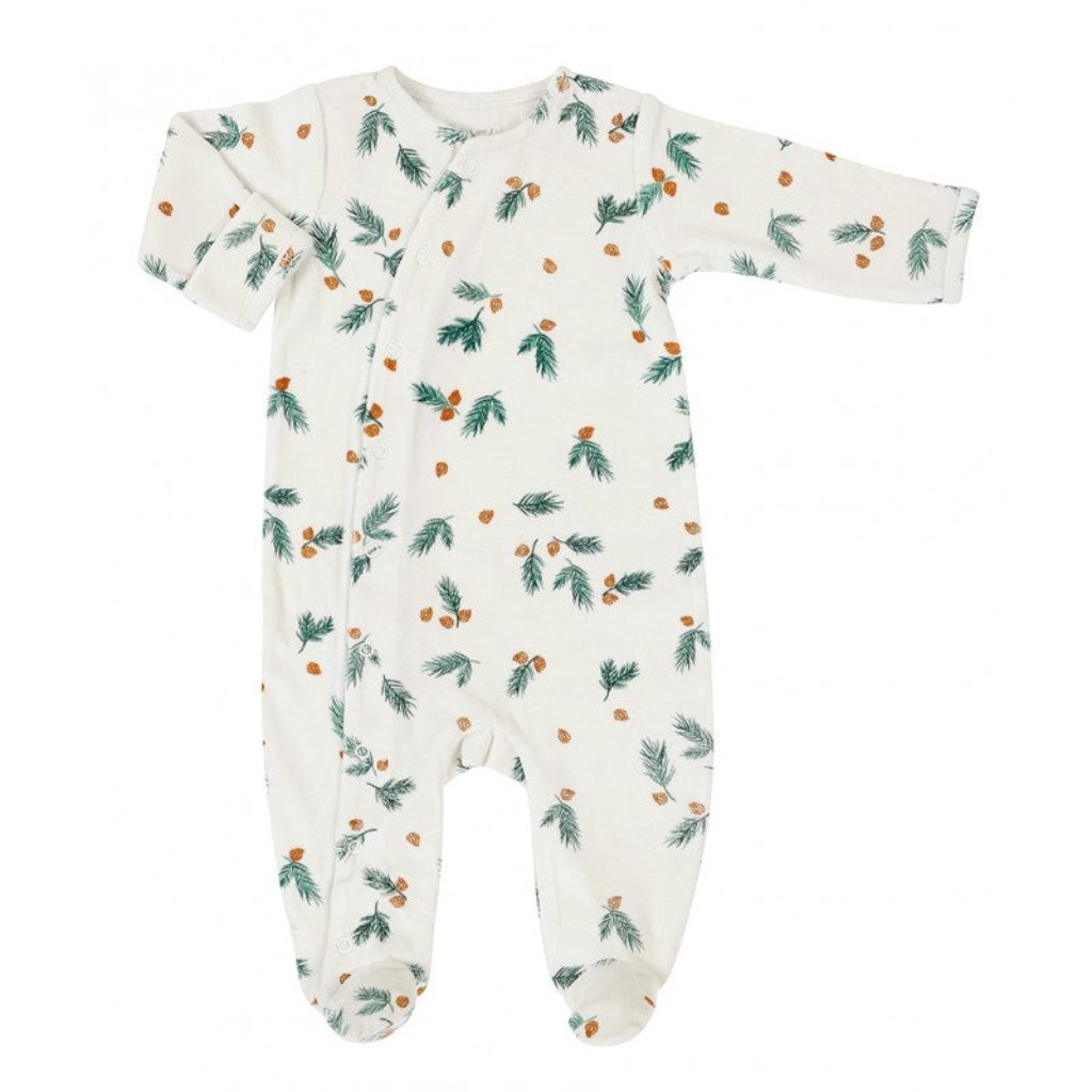 Pyjama Bébé Velours Pine - Bonjour Little