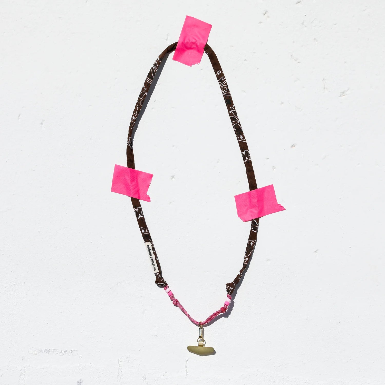 Cordon de Téléphone Chocolat - Maison Saussure