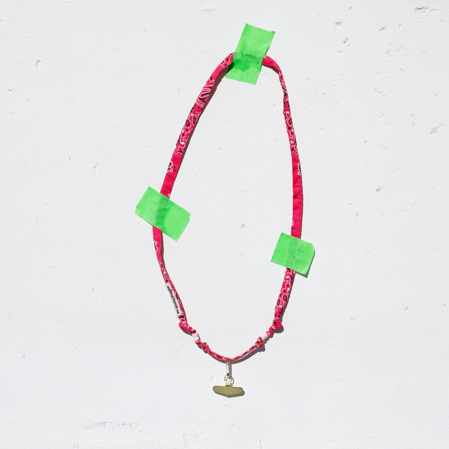 Cordon de Téléphone Rose Bonbon - Maison Saussure