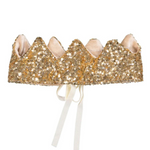 Photo de couronne sequins dores luciole et petit pois 1 par Les Biscottes
