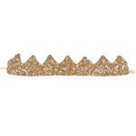 Photo de couronne sequins dores luciole et petit pois 3 par Les Biscottes