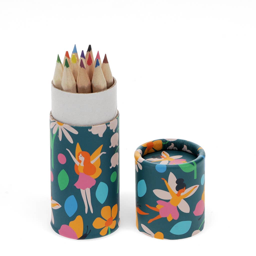 Boite Crayons de Couleur Fées - Rex