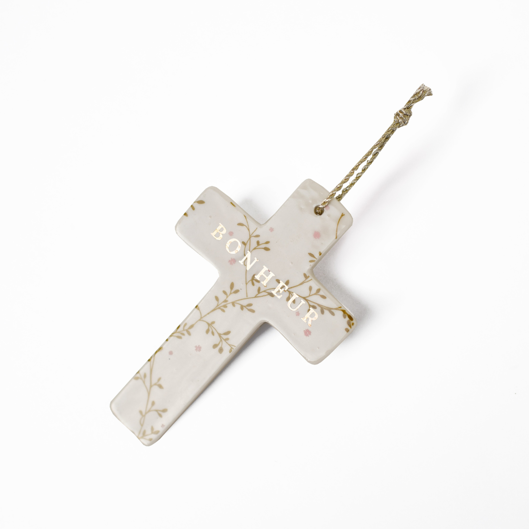 Croix Murale Hortense "Bonheur" - Baubels