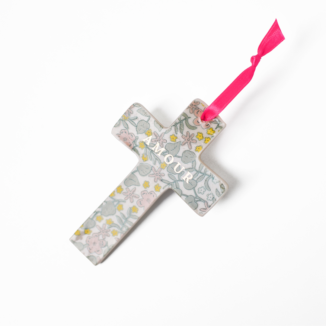 Croix Murale Lily "Amour" - Baubels