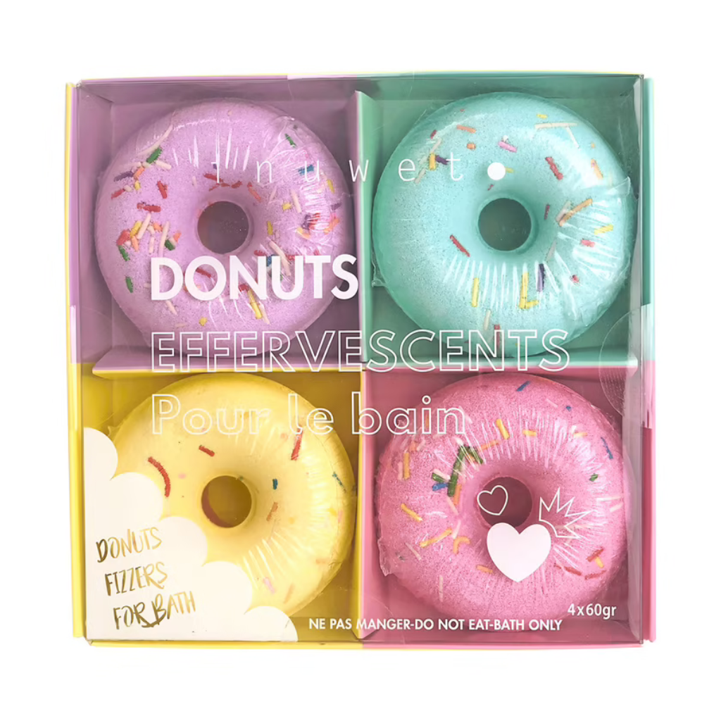 Coffret de 4 donuts de bain - Inuwet