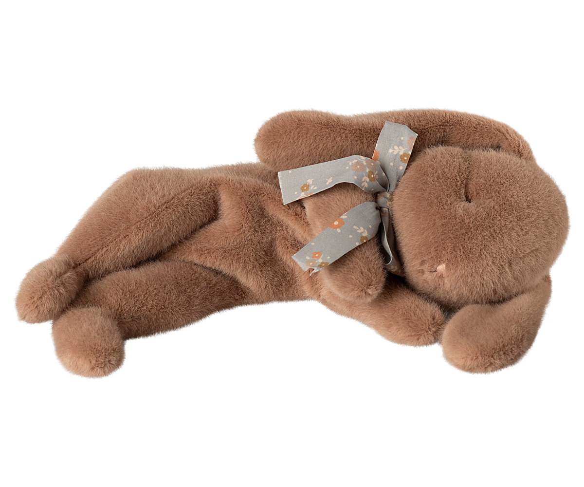 Doudou Lapin Couché Marron Soft - Maileg
