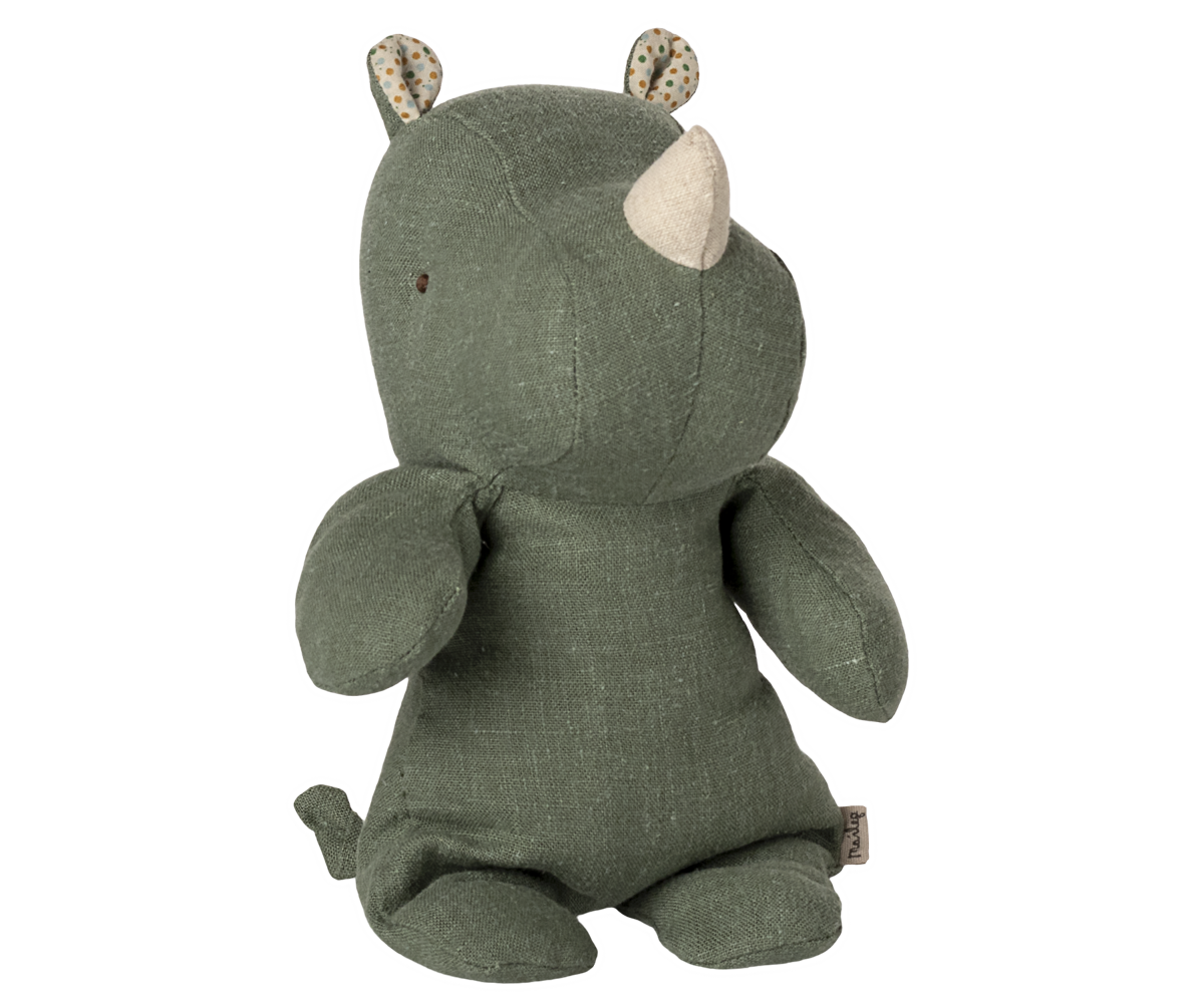 Doudou Rhino Vert Sauge - Maileg