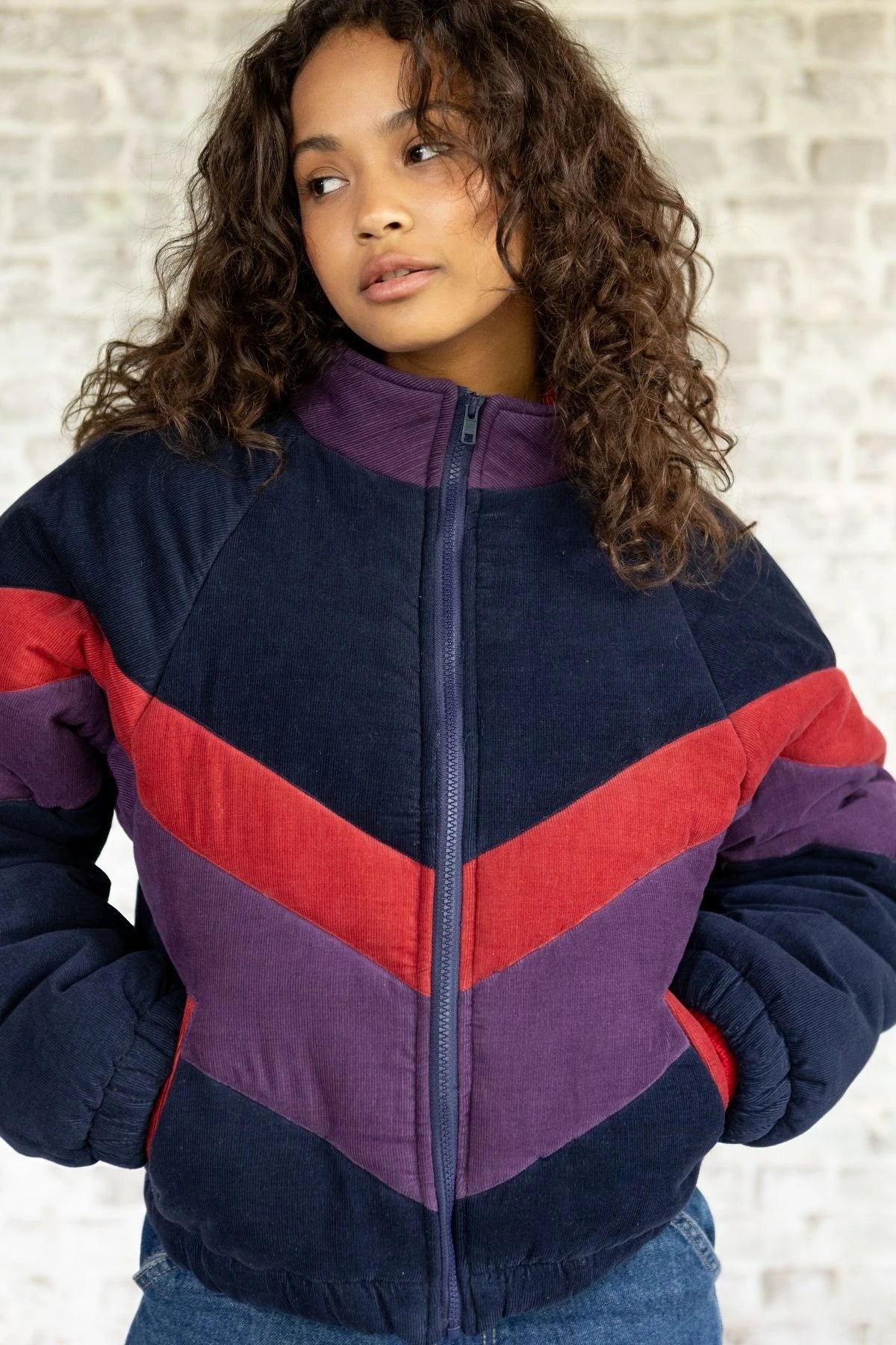 Doudoune Deepika Color Block - Apaches Collections