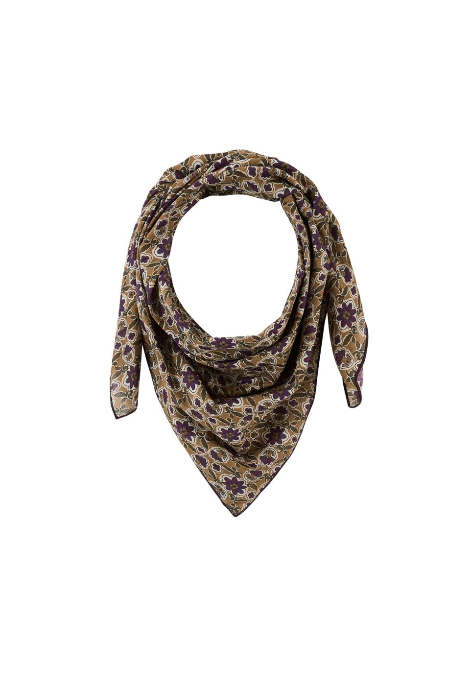 Foulard Bijou Topaze - Gabrielle Paris