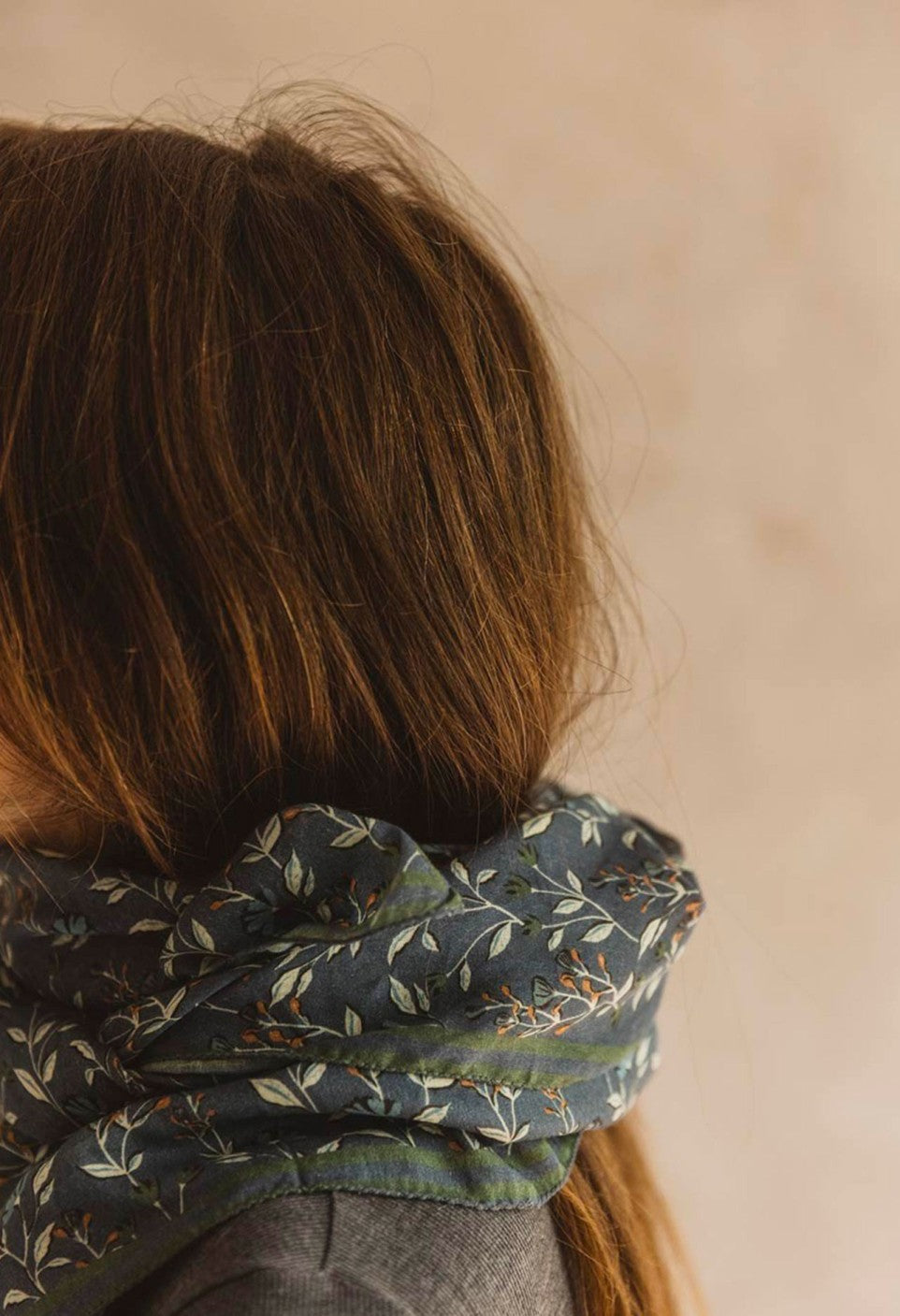 Photo de foulard boheme cobalt gabrielle 1 par Les Biscottes