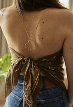 Photo de foulard cachemire olive gabrielle paris 3 par Les Biscottes