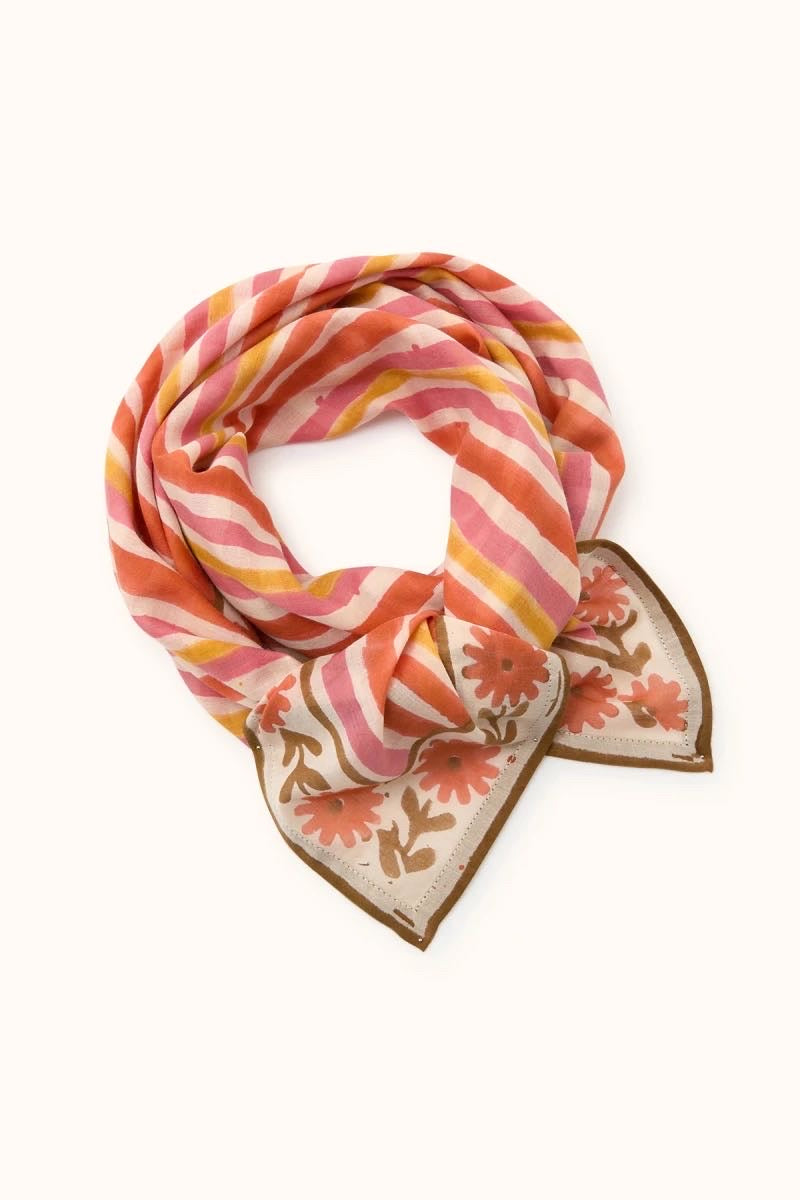 Foulard Dupatta Futa Orange - Apaches Collections