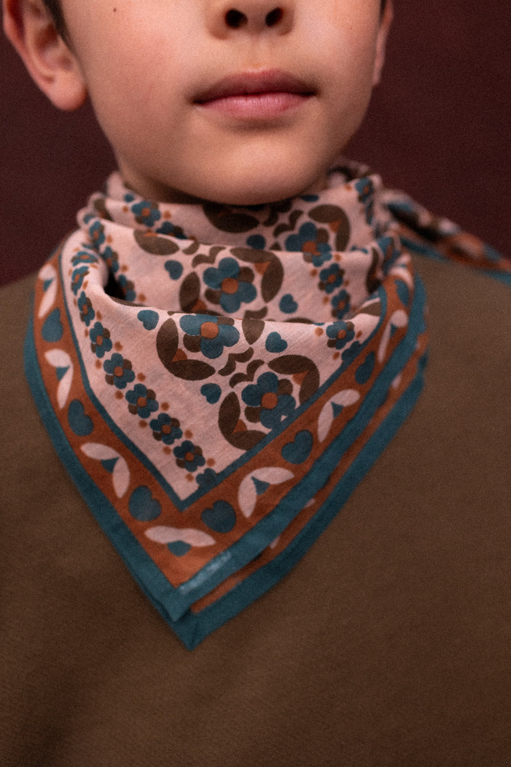 Foulard Falala Fado Macadamia - Apaches Collections