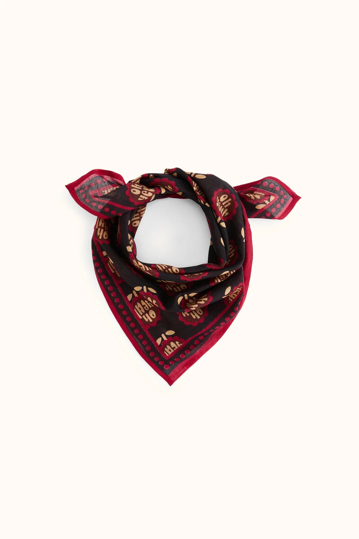 Foulard Falala Yeah Coal - Apaches Collections