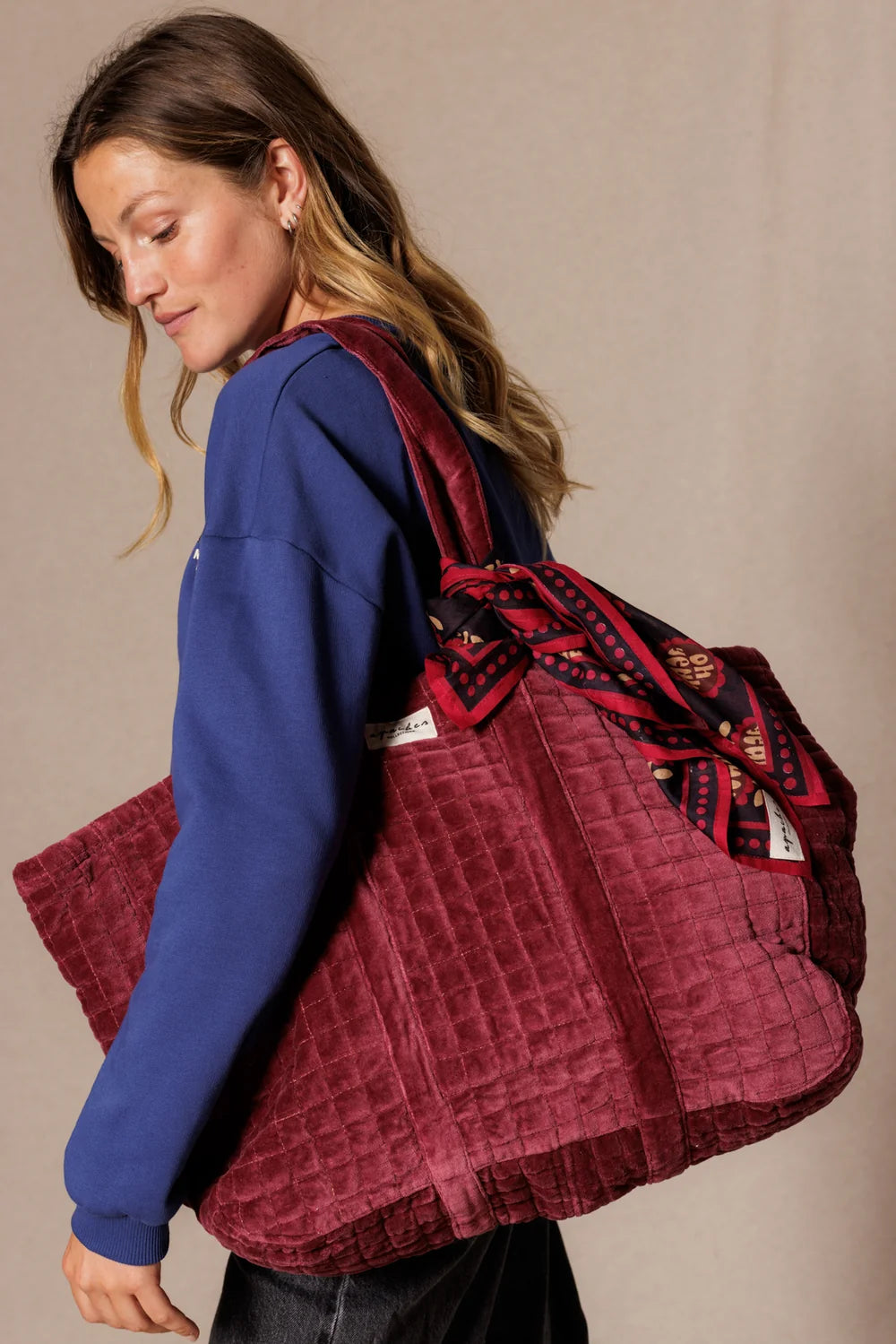 Foulard Falala Yeah Coal - Apaches Collections
