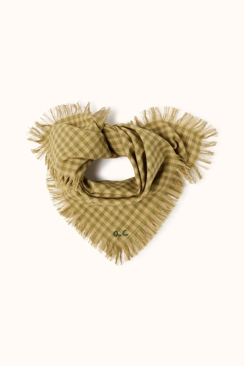 Foulard Fayara Checkmate Khaki - Apaches Collections