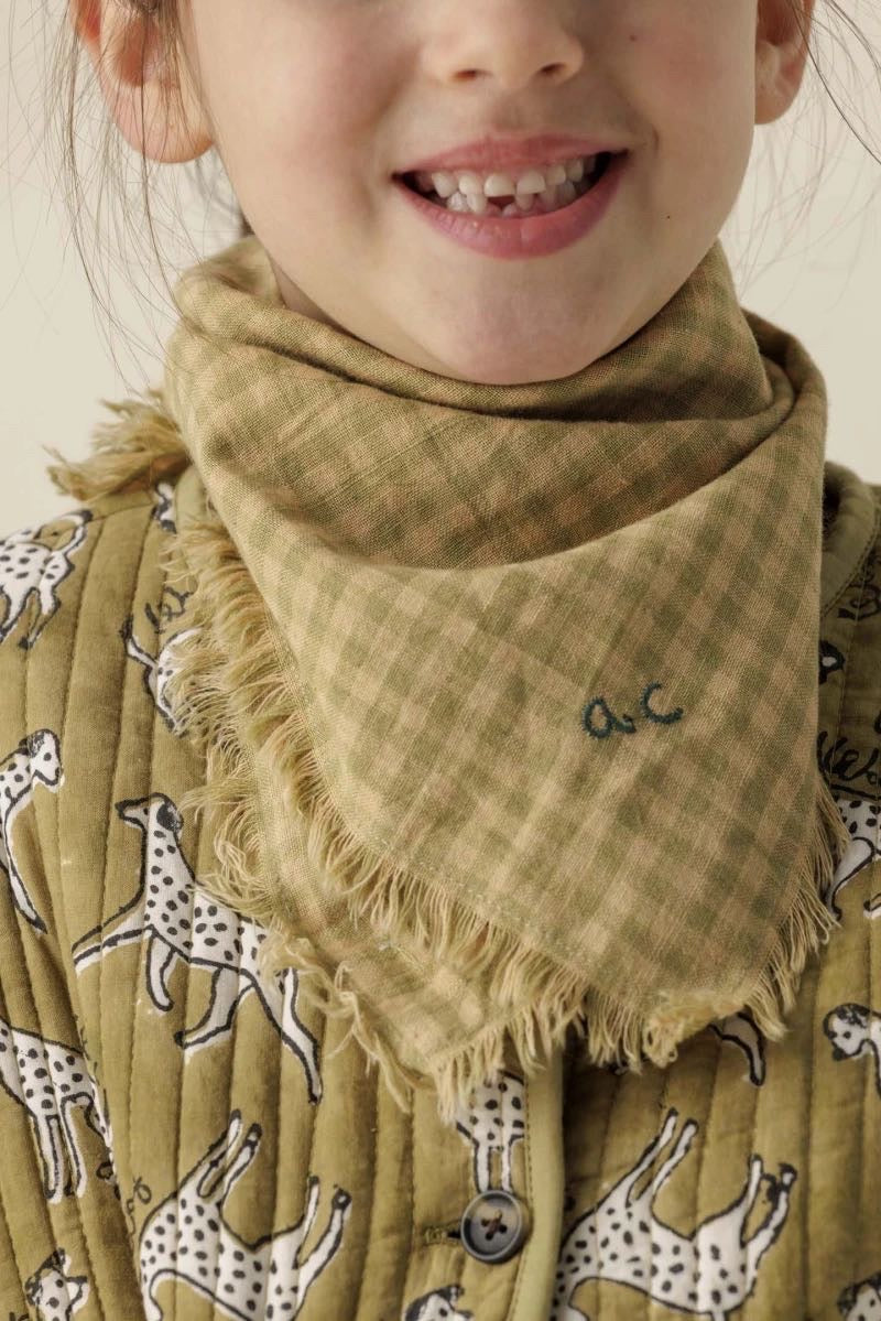 Foulard Fayara Checkmate Khaki - Apaches Collections