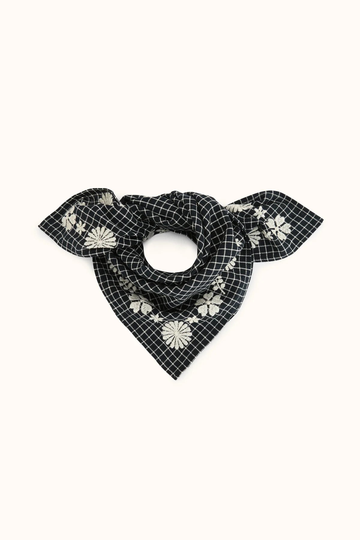 Foulard Fayara Khadi Coal - Apaches Collections