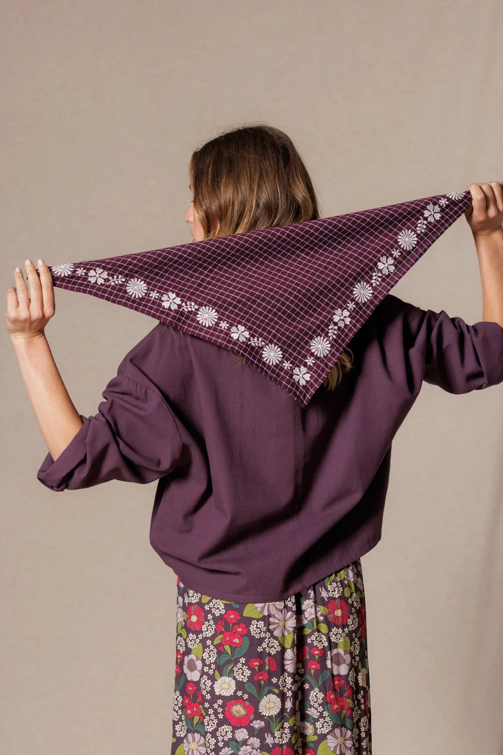 Foulard Fayara Khadi Taffeta - Apaches Collections