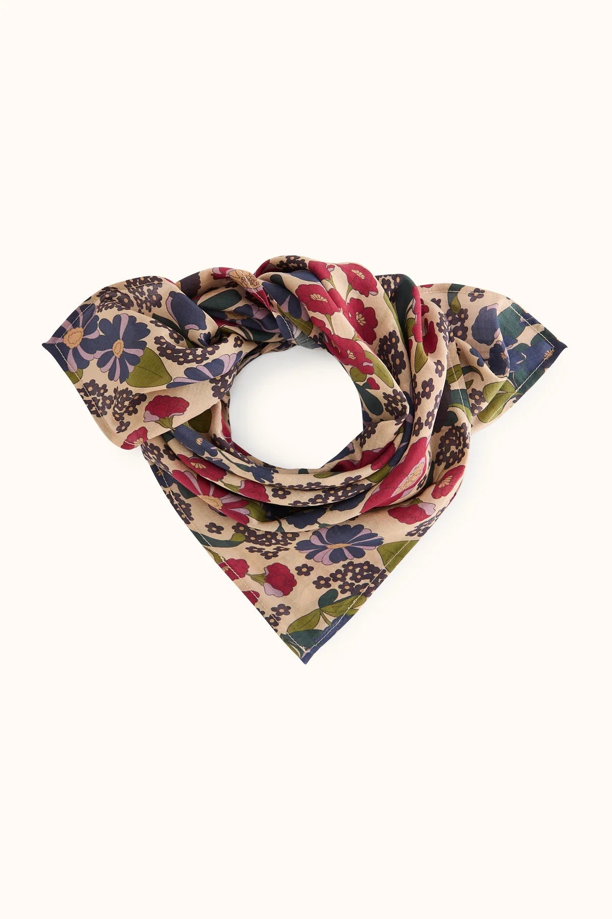 Foulard Freya September Macadamia - Apaches Collections