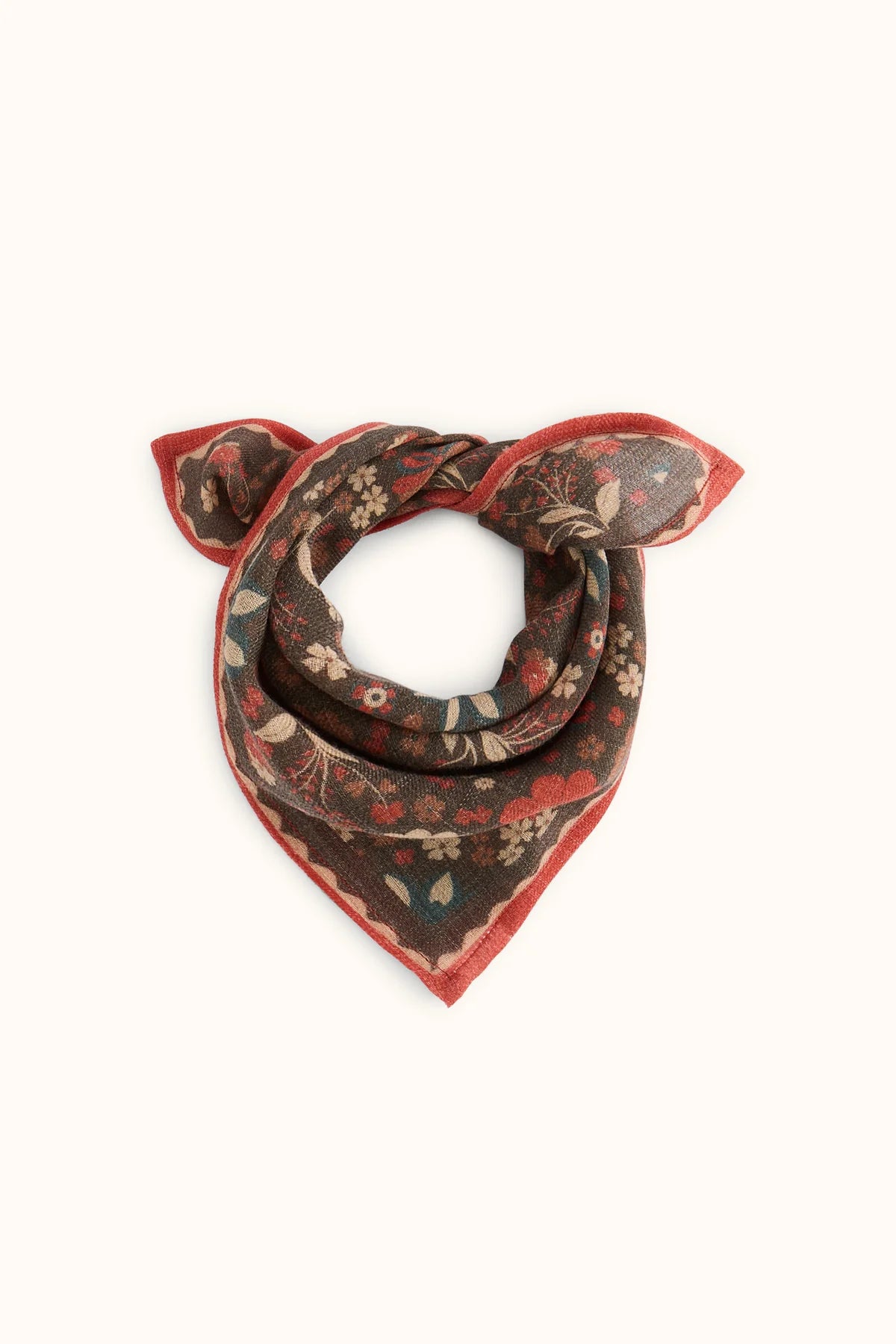 Foulard en Laine Farzana Bolero Fougere - Apaches Collections