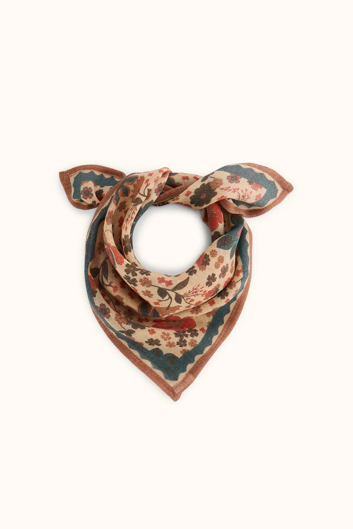 Foulard en Laine Farzana Bolero Macadamia - Apaches Collections