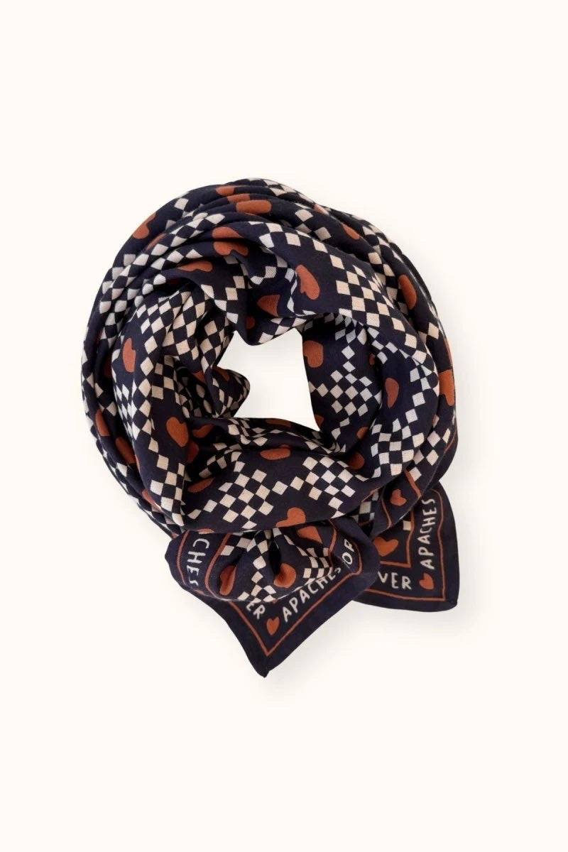 Foulard Latika Amor Meteorite - Apaches Collections