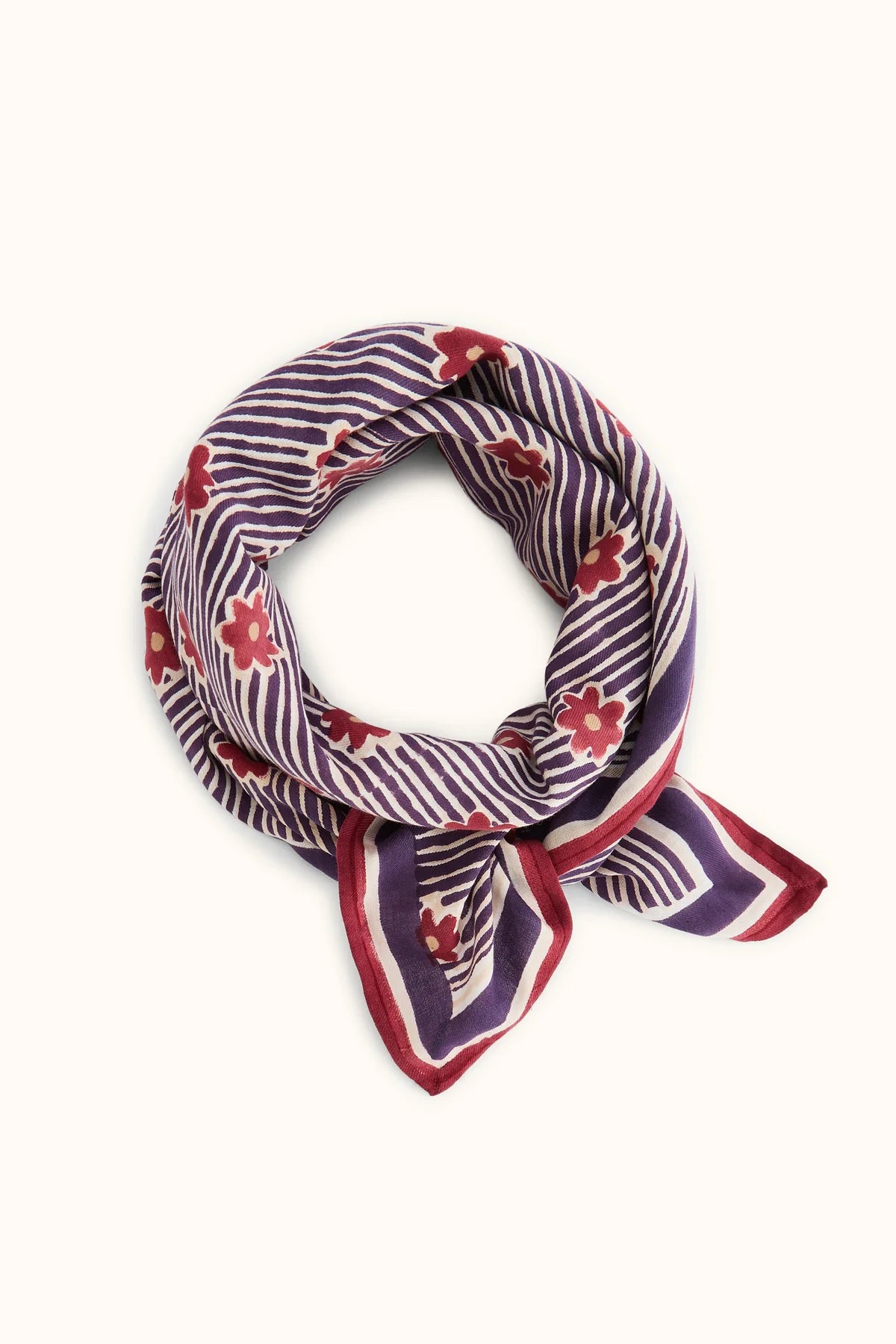 Foulard Latika Anna Groseille - Apaches Collections