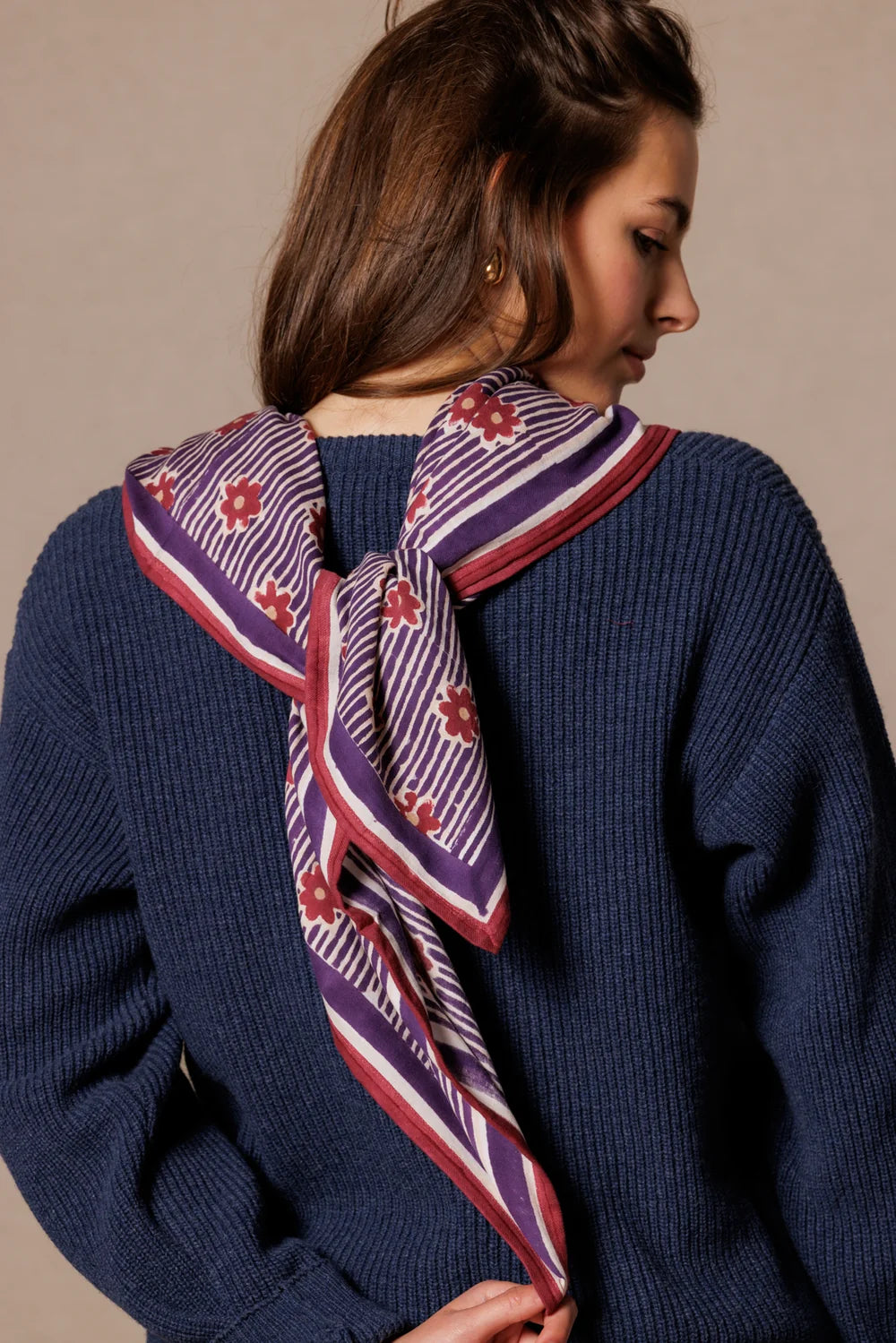 Foulard Latika Anna Groseille - Apaches Collections