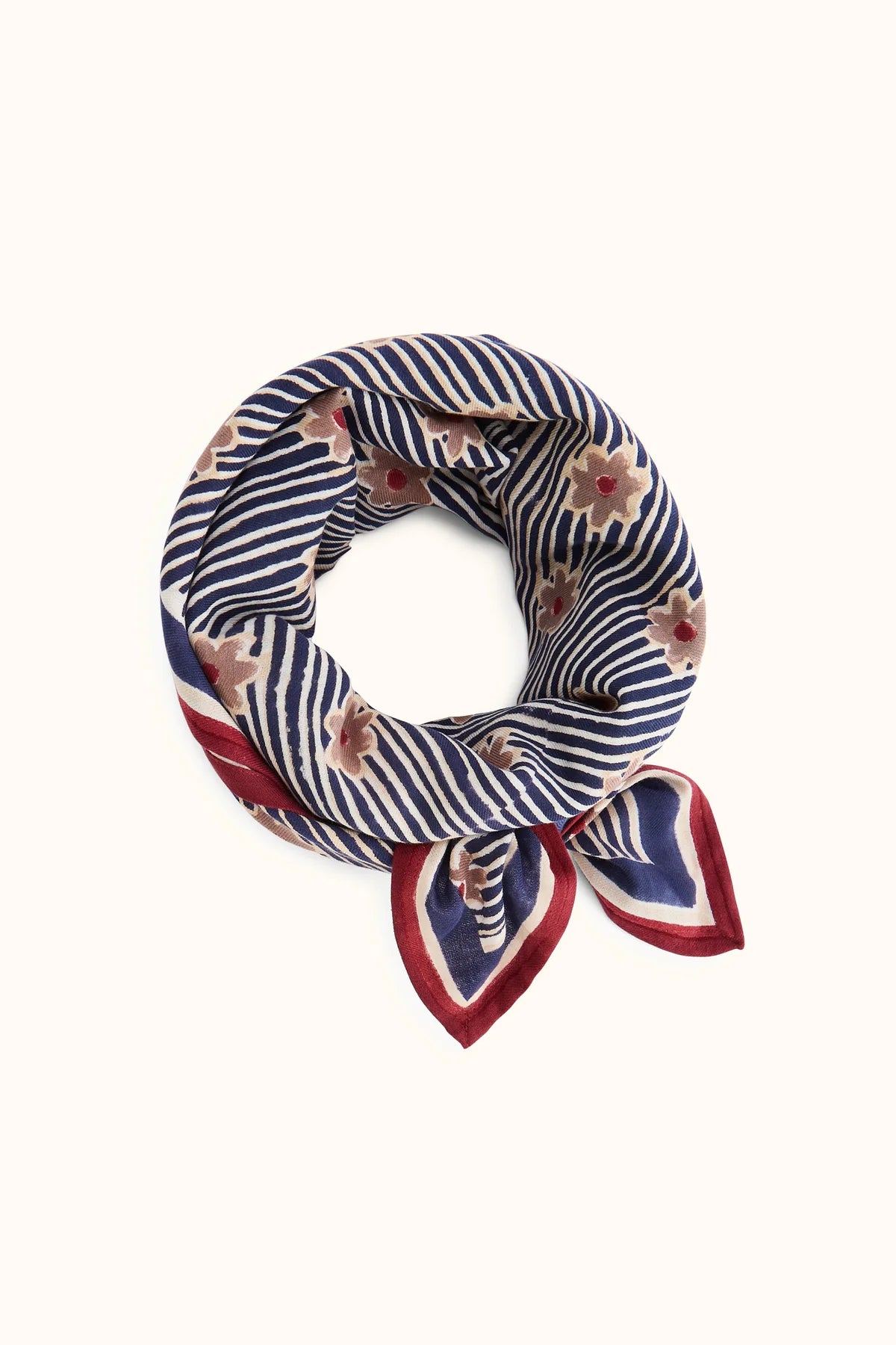 Foulard Latika Anna Indigo - Apaches Collections