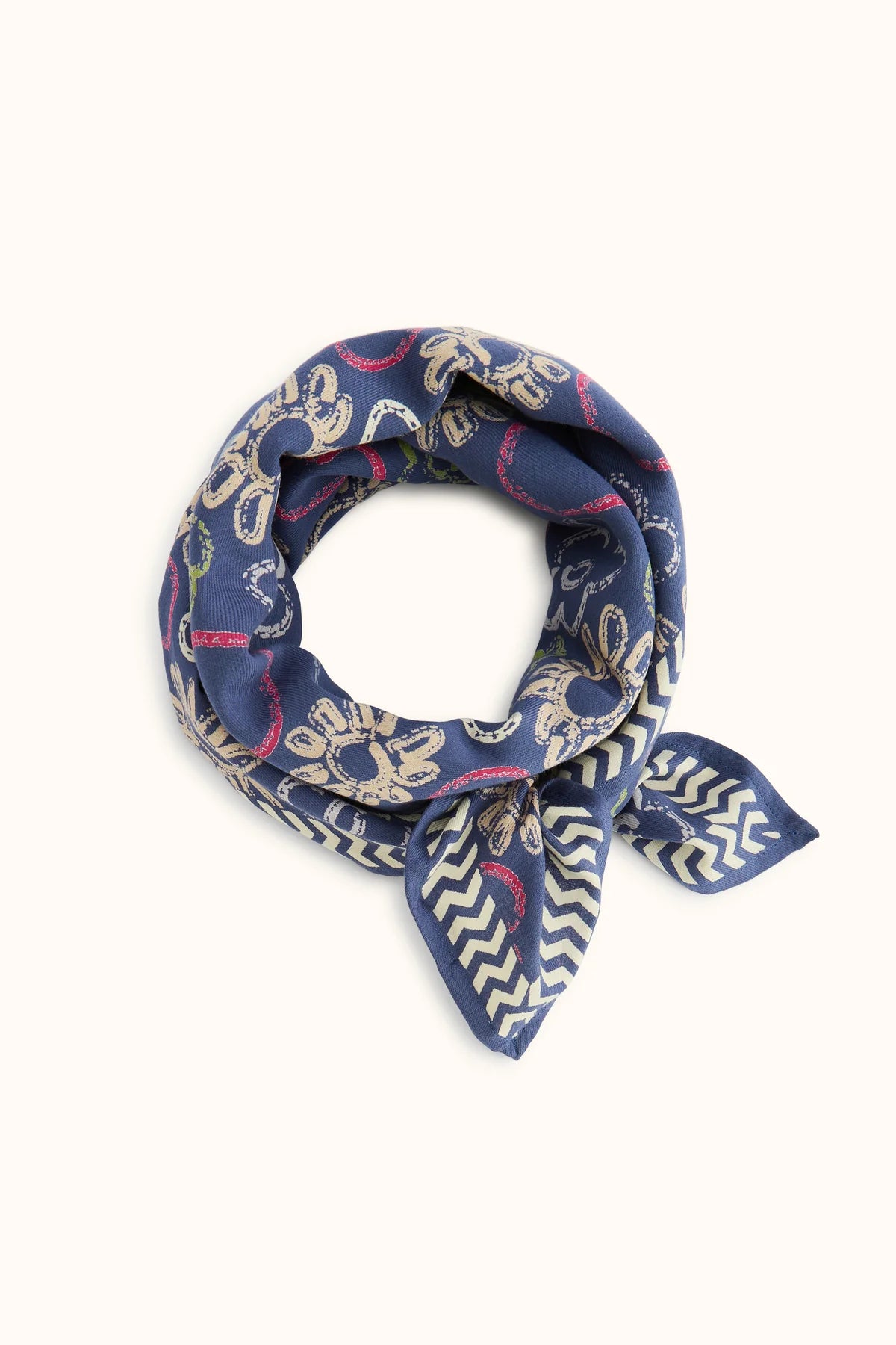 Foulard Latika Ardoise Indigo - Apaches Collections