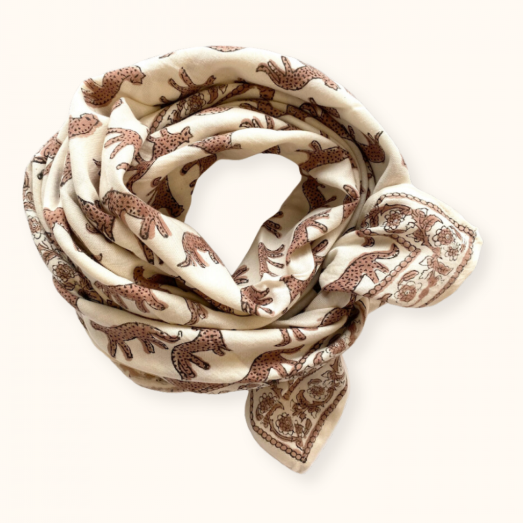 Foulard Latika Bengale Latte - Apaches Collections