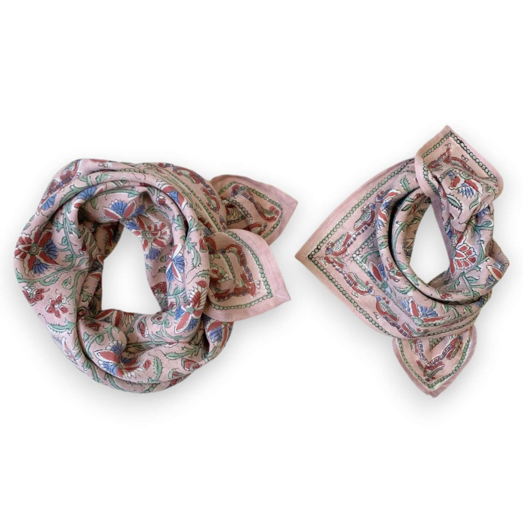 Foulard Latika Bird Pastel - Apaches Collections