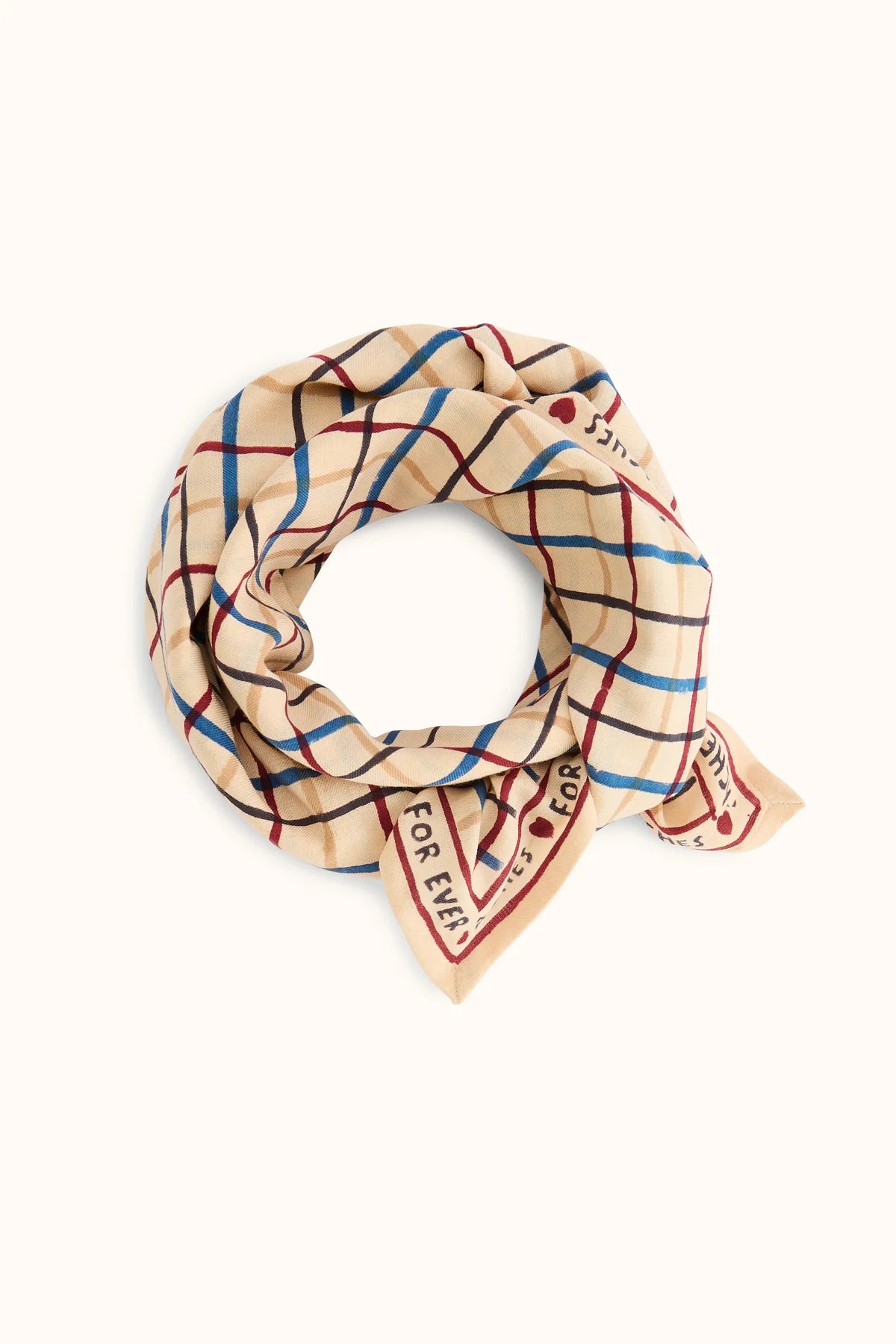 Foulard Latika Cahier Macadamia - Apaches Collections