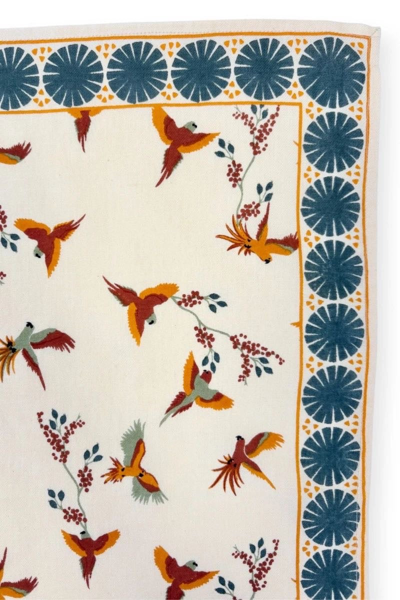 Foulard Latika Cerisier Macadamia - Apaches Collections