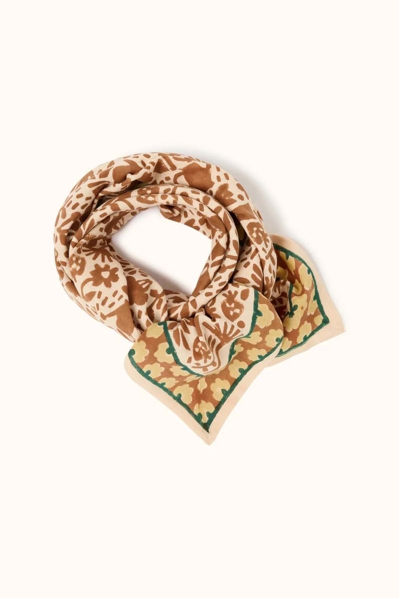 Foulard Latika Garden Macadamia - Apaches Collections